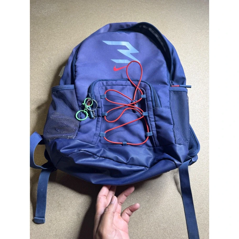 Nike Russell Westbrook Why Not Backpack Navy Blue Red RW Logo T074-U90 225